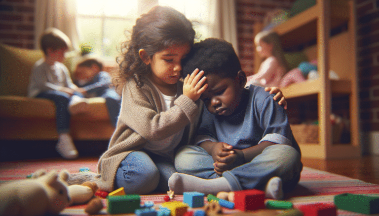 Photo emotional intelligence in a three-year-old